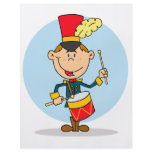 cute little drummer boy flyers