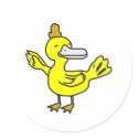 Cute little duck stickers by kiddee Cute little duck stickers