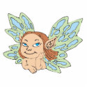 cute little fairy nymph photo sculptures