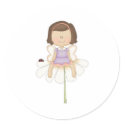 Cute Little Flower Fairy Girl stickers