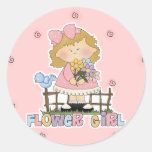 Cute Little Flower Girl Sticker