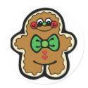 cute little gingerbread man stickers by doonidesigns cute little gingerbread man stickers
