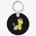 cute little giraffe keychains