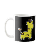 cute little giraffe coffee mugs