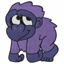 Cute Little Gorilla embroidered shirts by silly_strings Cute Little Gorilla embroidered shirts