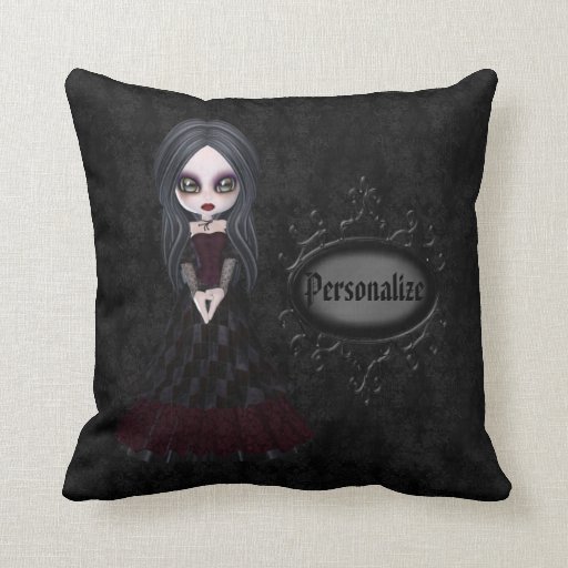 Gothic Pillows Gothic Throw Pillows Zazzle