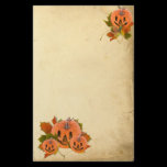 Cute Little Halloween Jack-o-Lanterns Custom Stationery