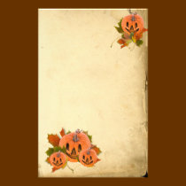 Cute Little Halloween Jack-o-Lanterns stationery