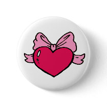 Cute Little Heart Button buttons