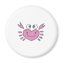 cute little heart crab magnets by doonidesignsanimals cute little heart crab magnets