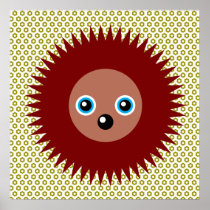 Cute little hedgehog posters