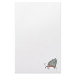 cute little hermit crab stationery