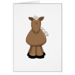 cute little horse greeting cards