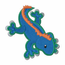Cute Little Iguana Lizard embroidered shirts