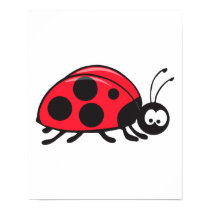 cute little ladybug posters