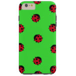 Cute Little Ladybugs Tough iPhone 6 Plus Case