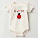 Cute Little Love Bug Heart Ladybug Shirt