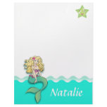 Cute Little Mermaid letterhead