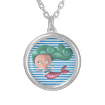 Cute Little Mermaid Pendant