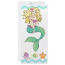 Cute Little Mermaid Rack Card Template