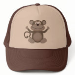 Cute Little Monkey Trucker Hats