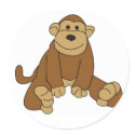 Cute Little Monkey stickers