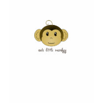 Cute Little Monkey Toddler T-shirt by vdeneen Cute Little Monkey Toddler T-shirt
