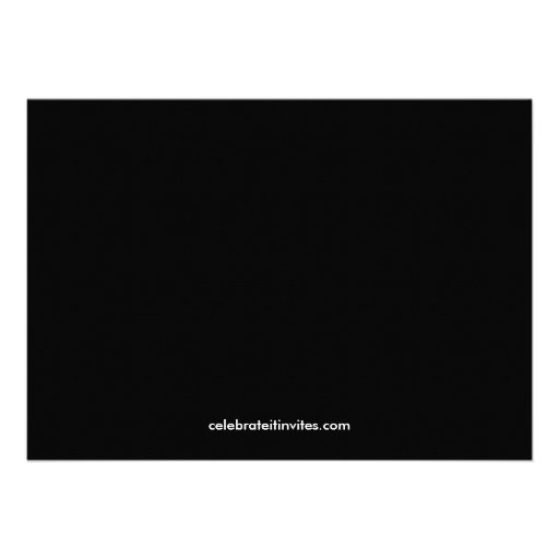 CUTE Little Monster Bash Birthday Party Personalized Announcements