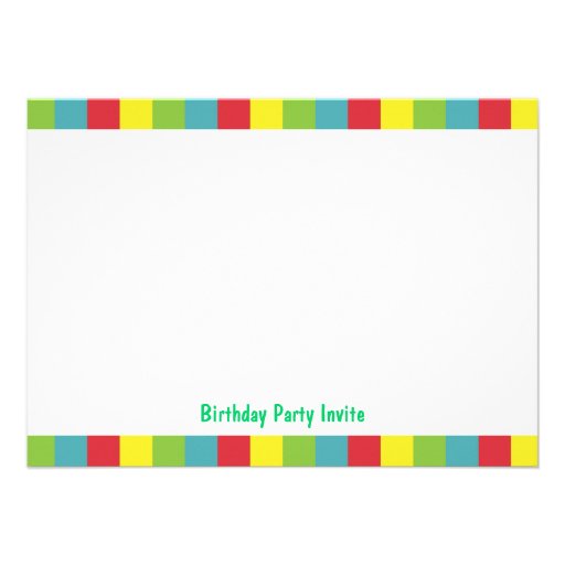 Cute Little Monster Birthday Party Bash for Kids Announcements