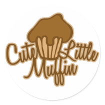 Cute Little Muffin Sticker