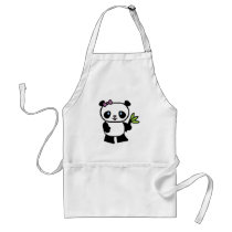 cute little panda bear aprons