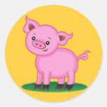 Cute Little Pig Sticker