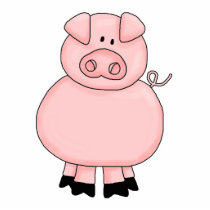 cute little piggie photo sculptures