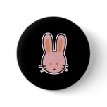 cute little pink bunny face
