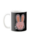 cute little pink bunny face mugs by doonidesignsanimals cute little pink bunny face mugs
