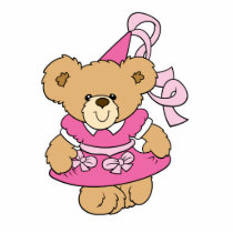 Cute Little Pink Princess Bear photo sculptures by doonidesigns Cute Little Pink Princess Bear photo sculptures