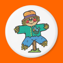 cute little scarecrow magnets