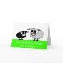 Cute Little Sheep Mother's Day Card