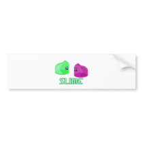 cute little slime bumper stickers