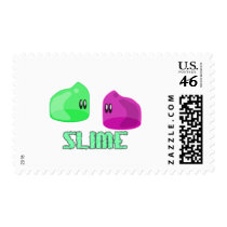 cute little slime postage stamp