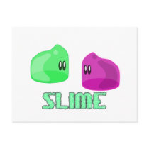 cute little slime post cards