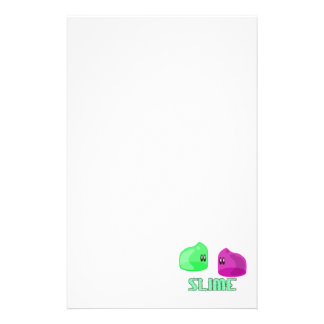 slime stationery