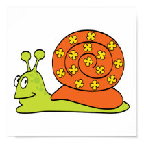 cute little snail posters