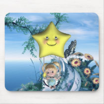 Cute little toon tot baby fairys 1 mousepads by FairytaleBabies Cute little toon tot baby fairys 1 mousepads