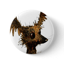 Cute Little Toy Dog Pinback Buttons