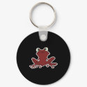 cute little tree frog keychains