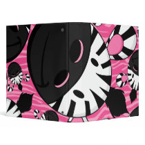 Cute Little Zebra Binder