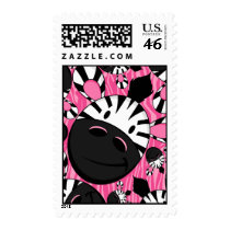 Cute Little Zebra Stamp