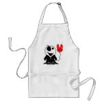 cute little zombie dude aprons