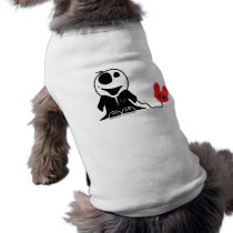 cute little zombie dude with dead balloon pet clothing